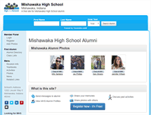Tablet Screenshot of mishawakahighschool.org